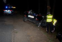 Trzy osoby ranne w wypadku w Olpuchu, w powiecie kościerskim