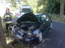 Wypadek w Skarpie, w gminie Sępólno Krajeńskie