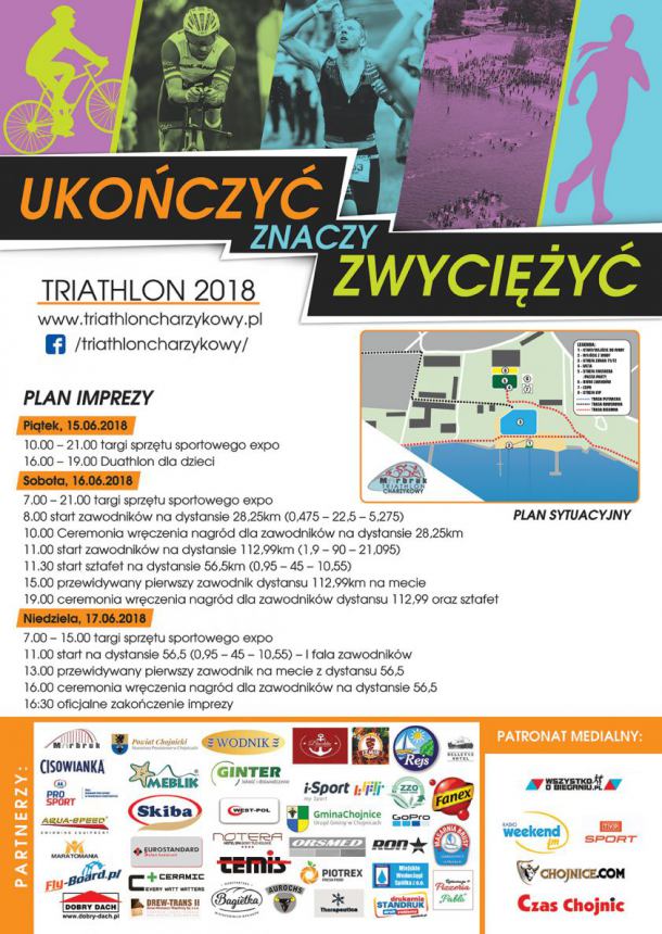 Marbruk Triathlon Charzykowy. Start imprezy już w piątek