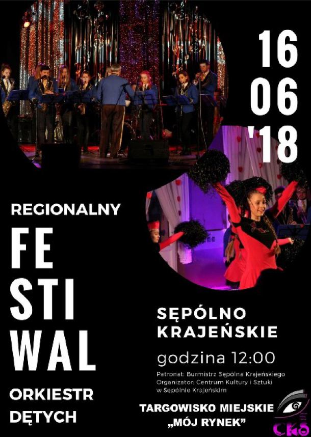 Regionalny Festiwal Orkiestr Dętych w Sępólnie Krajeńskim