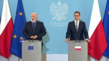 "Otrzymałem informacje, które będę analizował". F. Timmermans po spotkaniu z premierem M. Morawieckim