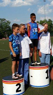 Hubert Sercow z Sępólna Krajeńskiego najlepszy w biegu na 60 metrów w finałach Czwartków Lekkoatletycznych
