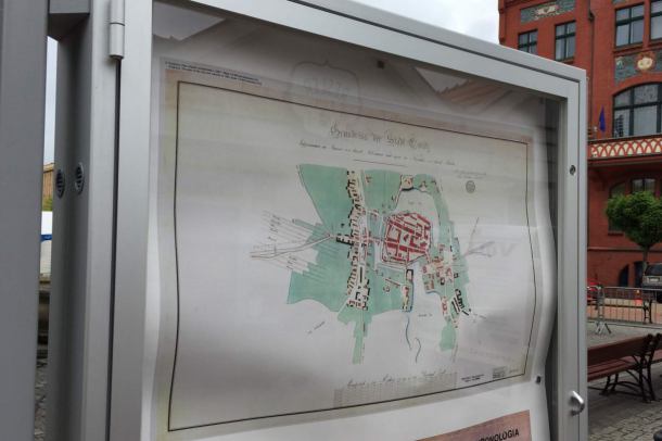 Chojnice na mapach, czyli wystawa na Starym Rynku