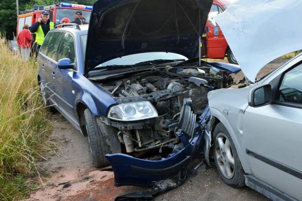 Osiem osób rannych w trzech wypadkach na terenie powiatu kościerskiego (FOTO)