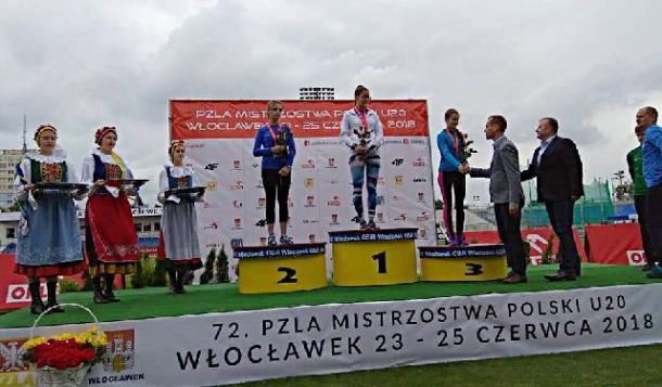 Człuchowianka mistrzynią Polski U-20 w chodzie sportowym
