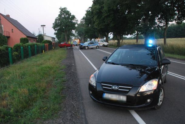 W nocy pod Łęgiem policja zatrzymała pirata drogowego pod wpływem narkotyków