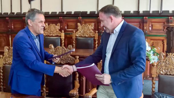 Pierwszy punkt projektu rewitalizacji "Dzielnicy Dworcowej" w Chojnicach do realizacji