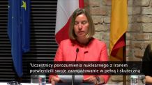 Chcą ocalić porozumienie nuklearne z Iranem. Pierwsze spotkanie bez USA