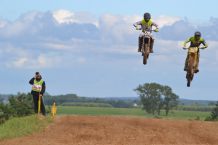 Zawodnicy Akademii Orlenu testowali człuchowski tor motocrossowy przed zbliżającymi się Mistrzostwami Polski