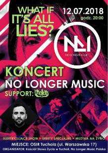 Połączenie muzyki z teatrem w Tucholi. Już jutro koncert zespołu "No Longer Music"