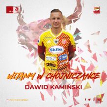 Dawid Kamiński nowym zawodnikiem Chojniczanki