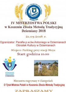Mistrzostwa Polski w Koszeniu Zboża Metodą Tradycyjną