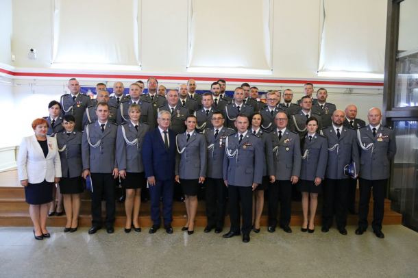 Człuchowscy policjanci obchodzili swoje święto (FOTO)