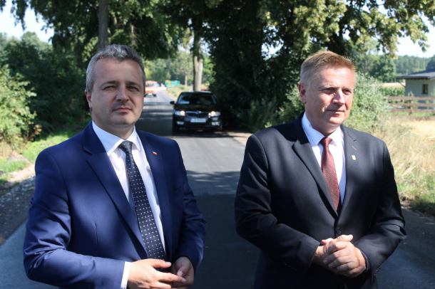 Uroczyste otwarcie odcinka drogi wojewódzkiej nr 240 w powiecie tucholskim