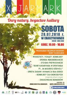 "Dar natury, bogactwo kultury". Dziś X Jarmark w Charzykowach