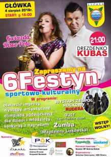 W Główce odbędzie się jutro (4.08.) 6. Festyn sportowo-kulturalny