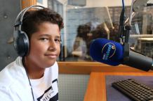 Młody zawodnik Więcborskiego Klubu Motorowego w Weekend FM