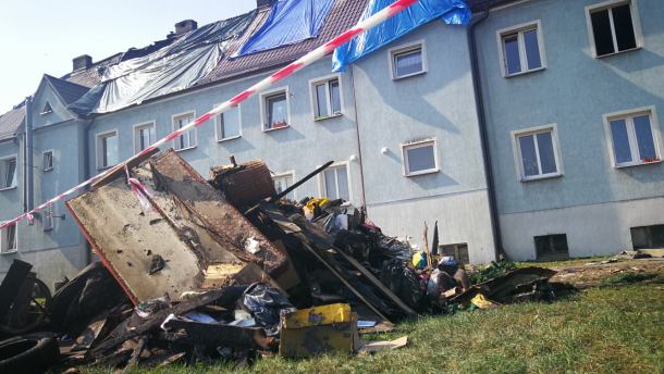 Wszyscy lokatorzy bloku przy ulicy Miłej w Bytowie muszą opuścić swoje mieszkania