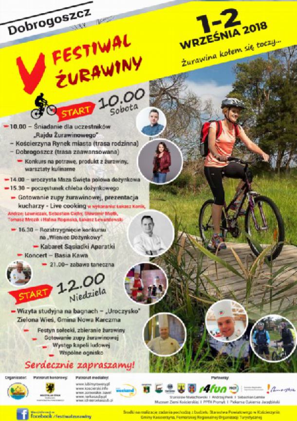 Festiwal  Żurawiny w powiecie kościerskim