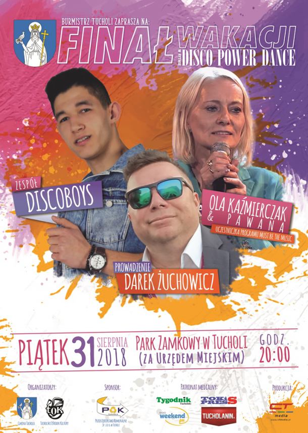 Zakończenie wakacji w rytmie disco dance w Tucholi