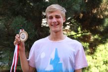 Patryk Kosmalski z Chojnickiego Klubu Żeglarskiego po raz drugi w tym roku zdobył złoty medal Mistrzostw Polski