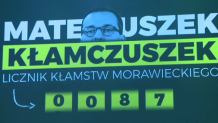 PSL uruchomiło "licznik kłamstw" Mateusza Morawieckiego. Premier miał skłamać niemal 90 razy