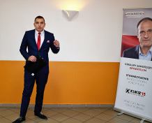 Artur Myszkowski z Kukiz 15 piątym kandydatem na burmistrza Chojnic
