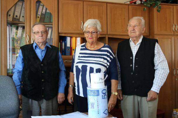 Chojnicki związek emerytów i rencistów zbiera na sztandar