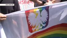 Prokuratura: orzeł na tęczowym tle nie znieważa symboli. Śledztwo umorzone