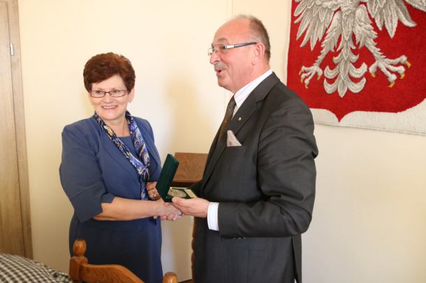 Zdzisława Hołubowska z Debrzna uhonorowana przez Zarząd Województwa Pomorskiego