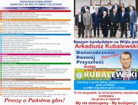 Arkadiusz Kubalewski - program wyborczy