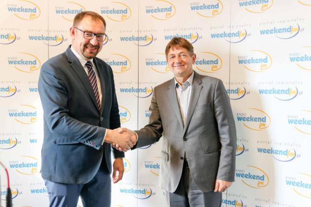 Debata kandydatów na wójta gminy Chojnice w Weekend FM