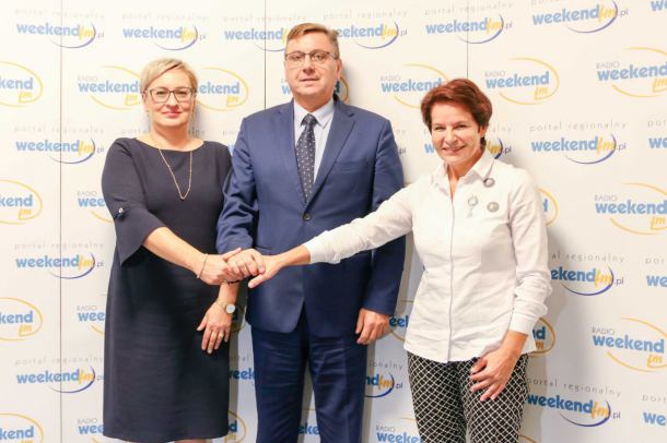 Debata kandydatów na burmistrza Człuchowa w Weekend FM