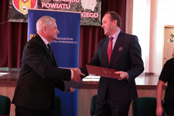 Marszałek województwa pomorskiego przyjechał do Człuchowa