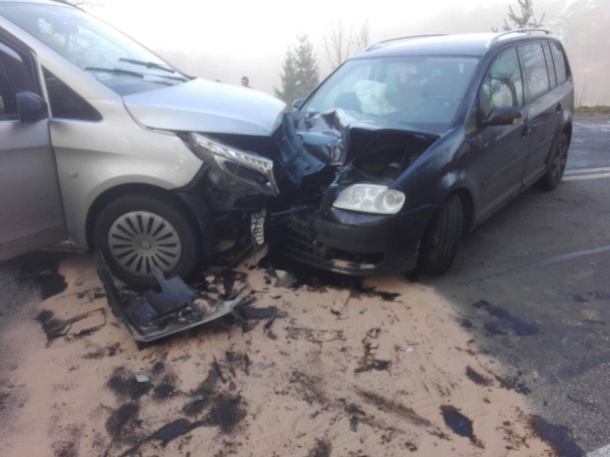 Dwoje dzieci poszkodowanych w wypadku w powiecie kościerskim 
