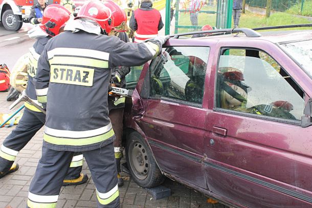 Ćwiczenia służb ratunkowych przy wypadku masowym w Chojnicach (FOTO)