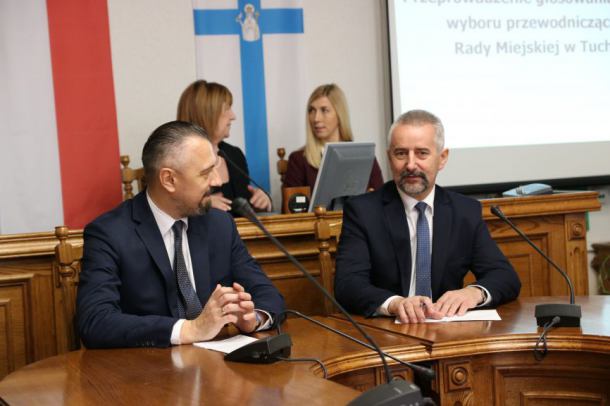Expose burmistrza Tucholi na pierwszej sesji (FOTO)