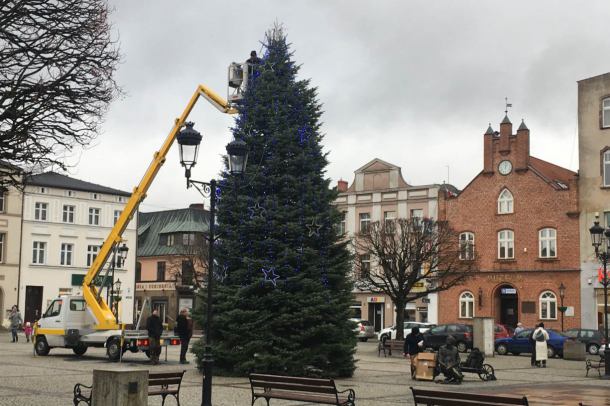 Kościerzyna też już się stroi na święta