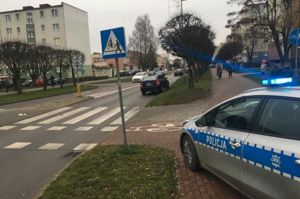 55-latka potrącona na przejściu dla pieszych w centrum Kościerzyny
