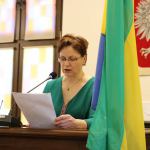Budżet gminy Chojnice na 2019 rok przedstawiła radna Danuta Łoboda fot. Aneta Czupryniak