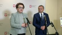 A. Zalewska o podwyżkach dla nauczycieli: Chcemy, żeby z dodatkami było to średnio 1000 zł