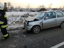 W centrum Czarnowa w gminie Brusy zderzyły się dwa samochody