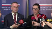 Dulkiewicz po rozmowach w ministerstwie kultury: Nie dopuścimy do przejęcia ECS