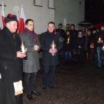 We wtorek pamięć Pawła Adamowicza uczcili mieszkańcy Rzeczenicy. Fot. nadesłane
