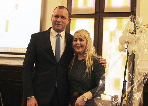 Kierownik biura rady w chojnickim starostwie pożegnała się z radnymi