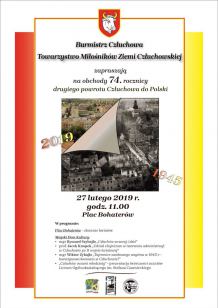 Obchody 74. rocznicy powrotu Człuchowa do Polski