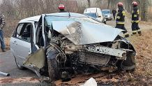 Pijany wsiadł za kierownicę i spowodował wypadek
