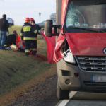 Człuchów  | Śmiertelne potrącenie rowerzystki na drodze krajowej nr 25 w gminie Człuchów (FOTO)