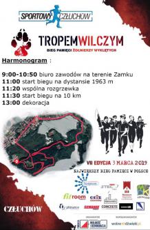 Dziś w Człuchowie Bieg Tropem Wilczym 