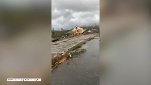 Co najmniej 23 ofiary śmiertelne po przejściu tornada przez dwa amerykańskie stany